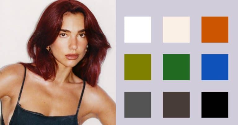 how to match hair color with outfits